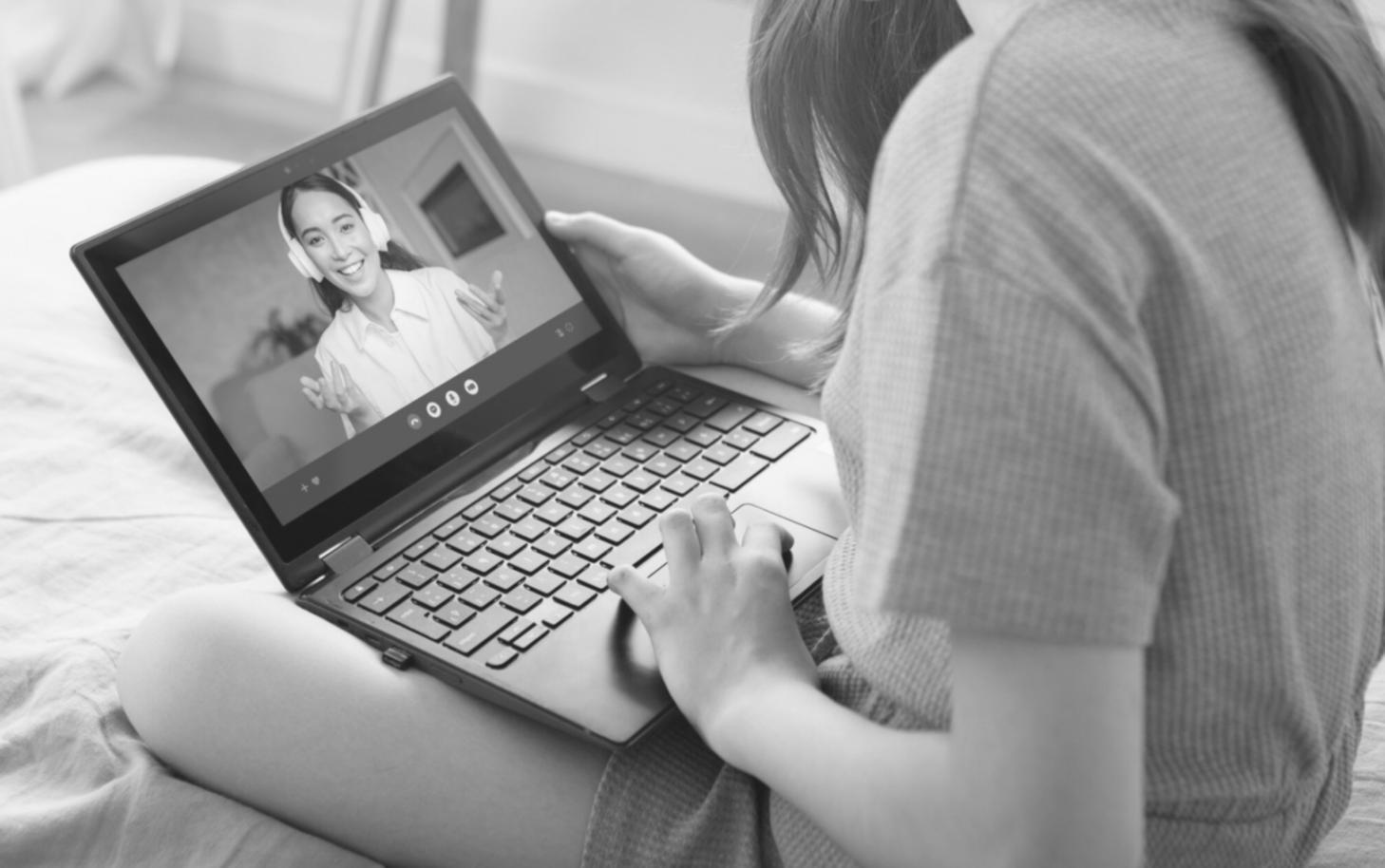 Modern office workspace with financial charts and analysis tools